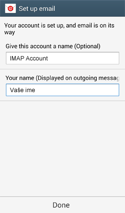 Podešavanje maila na Samsung Android uredjajima